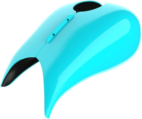 Vista 58 de Cubierta de tanque de combustible estirada para motocicleta Harley, cubiertas de tanque de 1 galón, protectores de combustible. Compatible