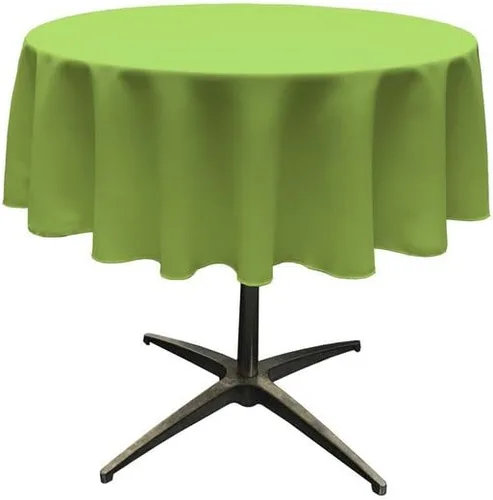 Vista 12 de by ADD&Ship - Mantel redondo de poliéster de 30 pulgadas (verde manzana)
