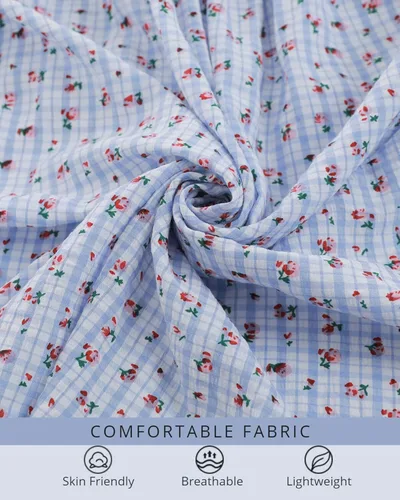 Vista 7 de Nuoqi Vestidos de pionera para niñas, disfraz colonial de Laura Ingalls Wilder