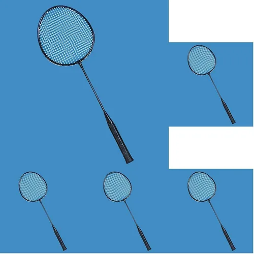 Vista 3 de S&S Worldwide Economy - Raqueta de bádminton de acero
