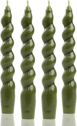 Vista 23 de MAITREYA Velas Cónicas de Color Crema Juego de 12 Velas para Decoración Bodas Fiestas Iglesia - Velas Sin Perfume Que No Gotean, 10 pulgadas