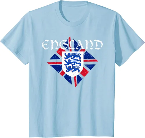 Vista 7 de Vintage UK brazos de Inglaterra playera