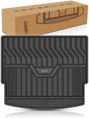 Vista 31 de LASFIT Alfombrillas de carga y respaldo de automóvil, aptas para todo tipo de clima, elastómero termoplástico de ajuste personalizado, fácil