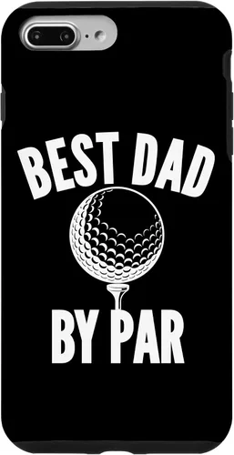 Vista 9 de iPhone 15 Best Dad by Par Golf Golfing Daddy Cute Funny Saying Case