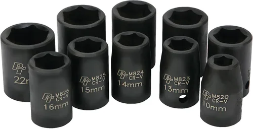 Vista 15 de Performance Tool M590DB - Enchufe de impacto de pared profunda SAE de 11 pieza de 1/2 pulgada