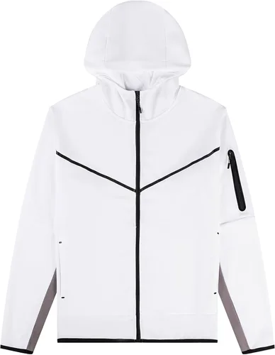 Vista 2 de Men's Tracksuits Sweatsuits For Men Hooded Tracksuit Sweatsuit Long Sleeve Full-Zip Jogging Sweatpants 2 Piece