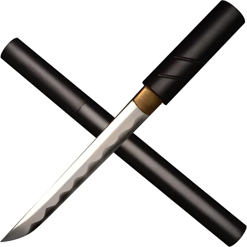 Vista 6 de SV Hand Forged Mini Samurai Sword Katana Tanto Japanese Small Samurai Short Sword Full Tang Sharp 16.53 Inch Various Styles Available