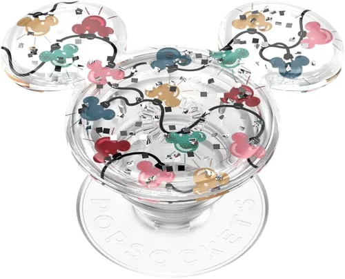 Vista 31 de PopSockets Agarre adhesivo para teléfono, soporte, soporte para teléfono, Disney - Mickey Cobweb