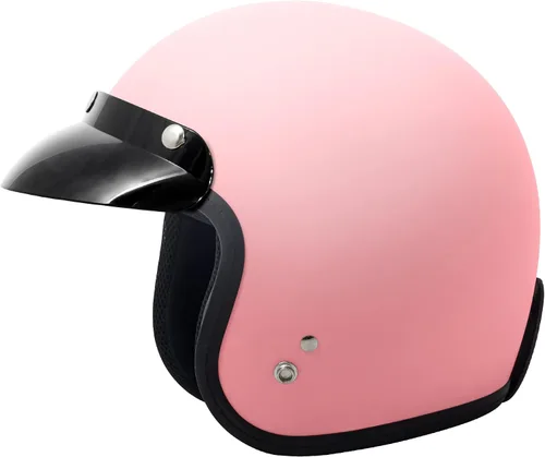 Vista 8 de VCAN Casco de motocicleta V85C 3/4 de cara abierta aprobado por DOT