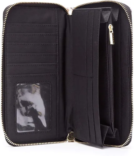 Vista 81 de Cartera de mano para mujer, estilo bohemio, con RFID, elegante, espaciosa con correa para viajes, capacidad para tarjetas, teléfono, dinero