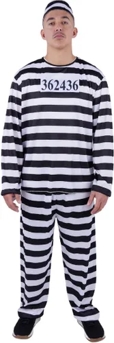 Vista 3 de Party Expert Disfraz de Jailbird