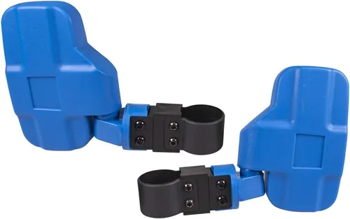 Vista 4 de NICHE Blue Offroad - Juego de espejo retrovisor lateral para vehículo utilitario lateral x lateral UTV con barra de jaula antivuelco Pro-Fit For