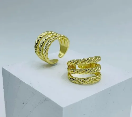 ANILLO GRADUABLE RODIO #60 de Chechos Joyas y Accesori