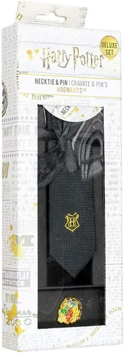 Vista 3 de Cinereplicas Harry Potter - Corbata Deluxe Hogwarts - Licencia Oficial, Negro