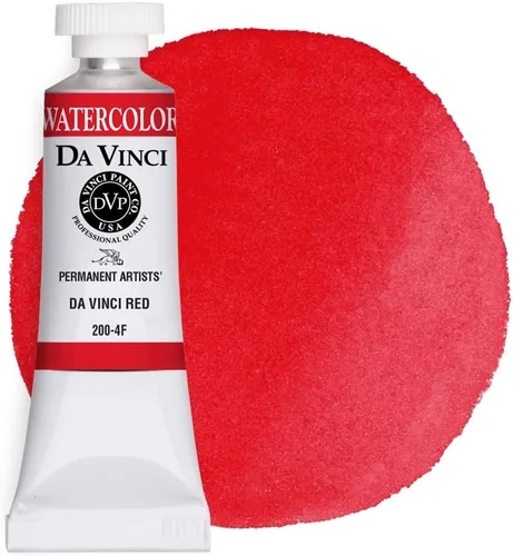 Vista 68 de DA VINCI PAINTS Pintura Acuarela Profesional para Artistas, Azul Cobalto, 15mL