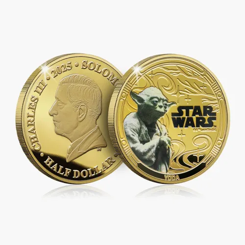 Vista 5 de FANTASY CLUB Colección oficial de monedas de la trilogía original de Star Wars Juego premium de 6 monedas Edición limitada certificada
