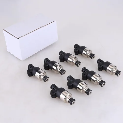 Vista 9 de 8 inyectores de combustible compatibles con Roadmaster Fleetwood Firebird 1994-1996 Chevy Corvette Caprice Camaro Impala SS inyectores