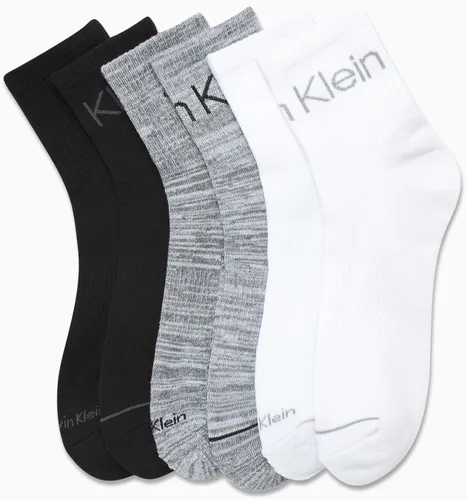 Vista 39 de Calvin Klein Calcetines deportivos acolchados de corte alto para hombre (paquete de 6)