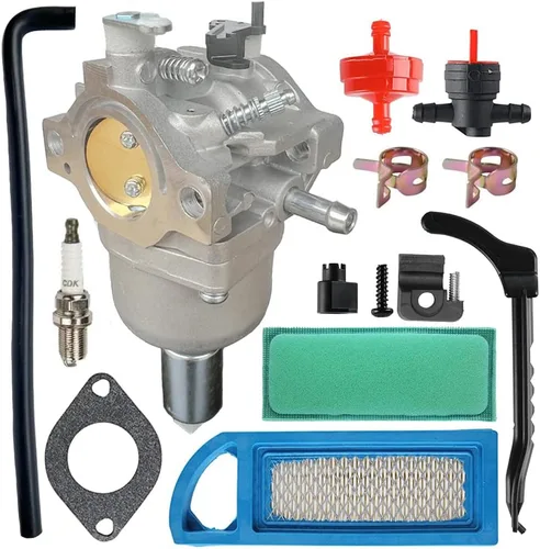 Vista 5 de 799727 Carburador para Briggs & Stratton 14HP 15HP 16HP 17HP 17.5 HP 18HP Intek Engines CarbReplace 791858 794572 591731 594593 Cortacésped Tractor