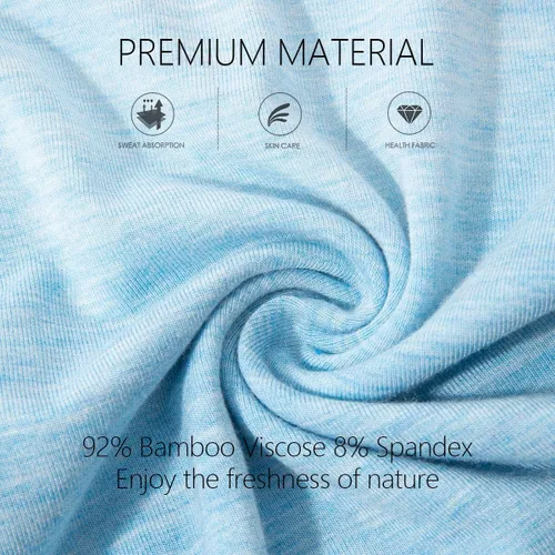 Vista 3 de BAMBOO COOL - Calzoncillos para hombre, cómodos y suaves, de viscosa de bambú (paquete de 4)