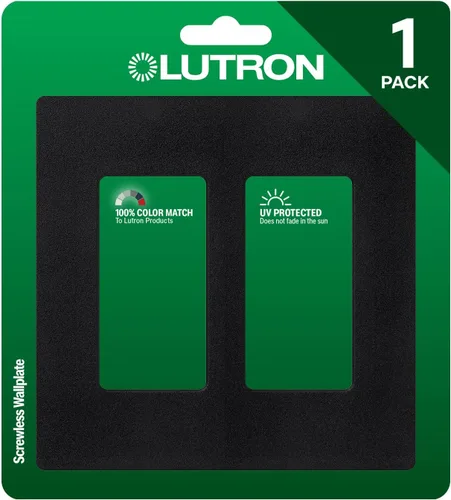 Vista 7 de Lutron Claro - Placa de cubierta para interruptor de luz, placa de pared de 2 posiciones, para interruptores de luz decorativos, cubierta