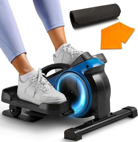 Vista 10 de Lifepro Portable Under Desk Elliptical Exercise Machine - Manual Pedal Exerciser for Home Workouts, Muscle Toning, Energy Boost - Mini Foot & Leg