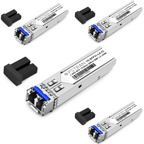 Vista 8 de 1000BASE-SX SFP módulo óptico del transmisor-receptor compatible con Alcatel-Lucent SFP-GIG-EXTND 1310nm 1.2 mi DDM Duplex LC MMF