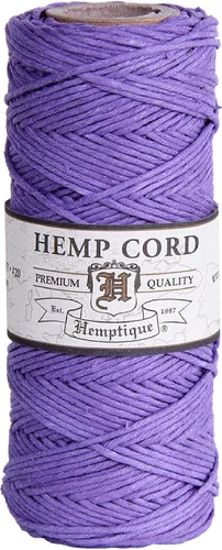 Vista 28 de Hemptique - Carrete de cordón de cáñamo 100 % - 62.5 m de hilo de cáñamo - Hecho con amor - Hilo de cordón de 20 ~ 1 mm para hacer joyas, macramé