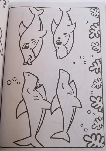 Vista 2 de Pinkfong Baby Shark - Libro gigante para colorear y actividades (192 páginas)