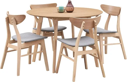 Vista 10 de Dining Chairs Set of 2, Modern Soft Upholstered Kitchen Side Chairs with Wooden Frame, Table & Chair Sets for Dining Room, Living Room, Black