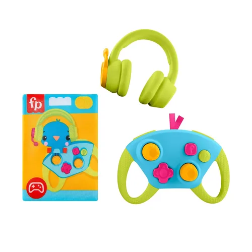 Vista 7 de Fisher-Price Baby Toys Mini Me Moments - Juego de pesca con carrete de 4 piezas, actividades sensoriales para el desarrollo del recién nacido a