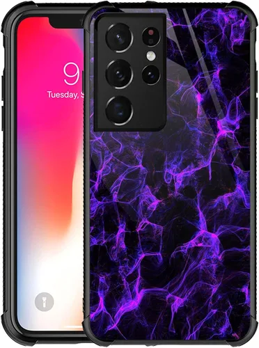 Vista 41 de Funda compatible con Samsung Galaxy S21, diseño de elefantes africanos, diseño increíble a prueba de golpes, antiarañazos, carcasa trasera