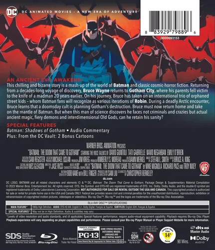 Vista 3 de Batman Doom That Came To Gotham (Blu-ray)