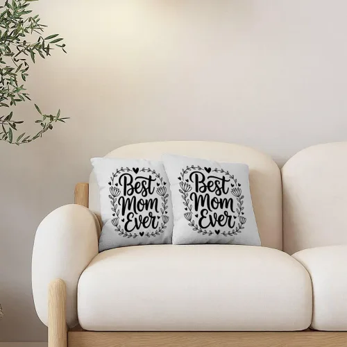 Vista 4 de Valentines Day Gifts for Mom Birthday Accent Pillow Covers 16X16 Best Mom Presents Mama Mommy Gift Mama Bear Gifts Pillow Cases Home Decor Bedroom