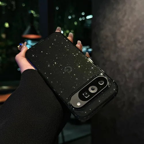 Vista 23 de Magnética para Google Pixel 8 Funda para Mujeres, [Efecto Holográfico Iridiscente que Cambia de Color] Funda Protectora de Teléfono Mate de Moda