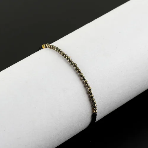 Vista 16 de Thecraftman - Pulsera trenzada de cuentas naturales, cristales energéticos, regalo para ella, pulsera de protección de hilo trenzado de mano