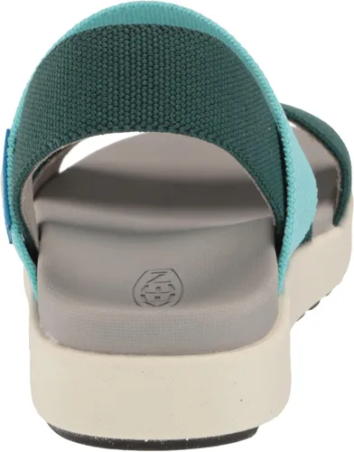 Vista 3 de KEEN Sandalias de cuña Elle Backstrap Casual Plataforma de punta abierta para mujer