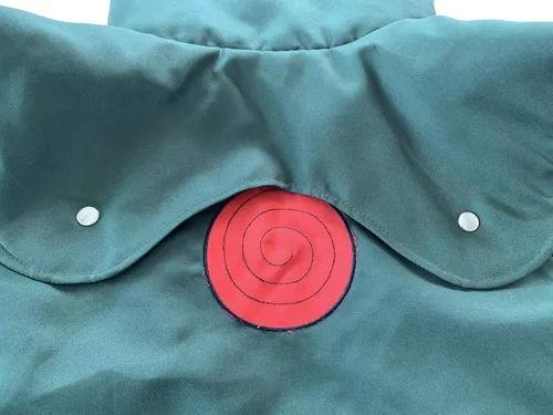 Vista 4 de Xfang Chaleco de algodón de alta densidad para hombre, forro polar verde con licencia oficial de star wars silent one crew.