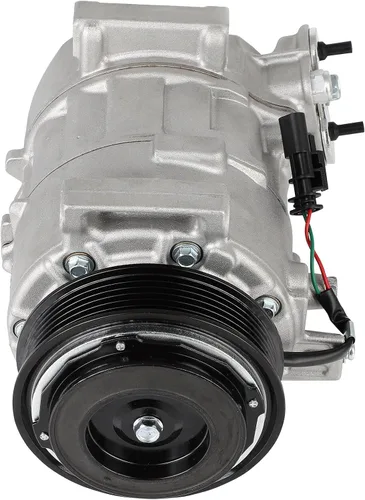 Vista 19 de cciyu Compresor de aire acondicionado apto para Ford Taurus para M-ercury Sable 3.0L 2001-2007 reemplaza al compresor de CA para automóvil 6 ranuras