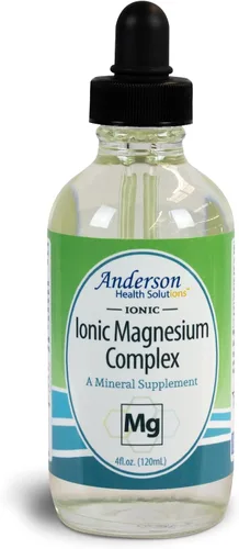 Vista 7 de Anderson New Ionic Magnesium Complex, suplemento de magnesio líquido, gotas minerales traza, 30 porciones (2 oz)