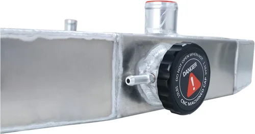 Vista 6 de Radiador de aluminio de 4 filas de repuesto para Jeep CJ3 CJ5 CJ6 DJ5 DJ6 1955 Willys Radiador 1955 1960 1961 1962 1963