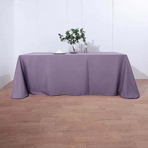 Vista 57 de Efavormart - Mantel redondo de poliéster de 108 pulgadas, 108 pulgadas, para bodas, fiestas, banquetes, restaurantes, color verde manzana