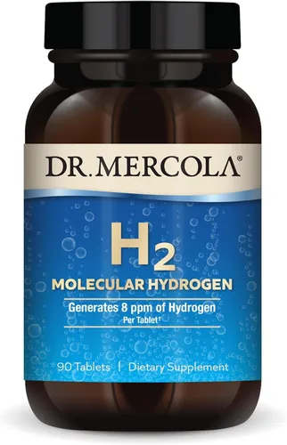 Vista 9 de Dr. Mercola H2 Molecular Hydrogen - Apoya el envejecimiento saludable, la energía celular y la salud cerebral - con magnesio elemental - Sin