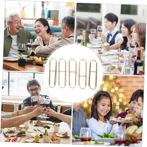 Vista 5 de DOITOOL Pinzas para pan de cocina, pinzas de bambú para alimentos, función anti-escaldaduras, para utensilios de cocina, 10 uds