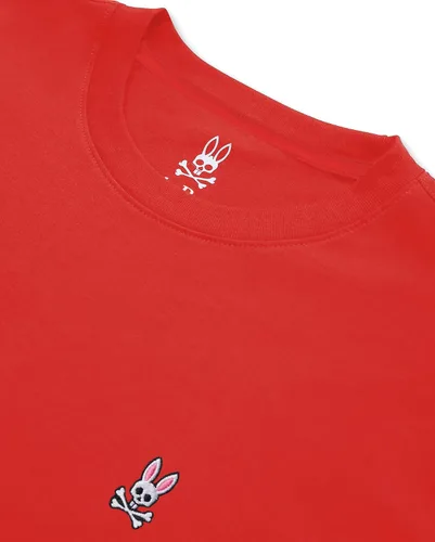 Vista 4 de Psycho Bunny - Camiseta clásica para hombre, color gris