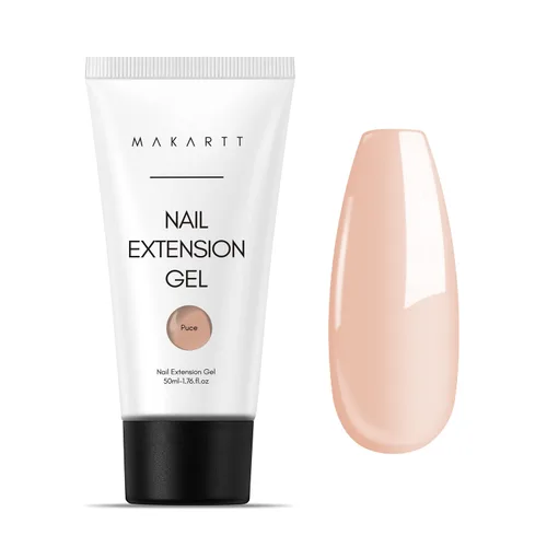 Vista 8 de Makartt Gel de uñas transparente de 1.7 fl oz para extensiones