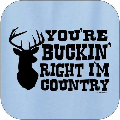 Vista 2 de Youre Buckin Right Im Country Sudadera con capucha