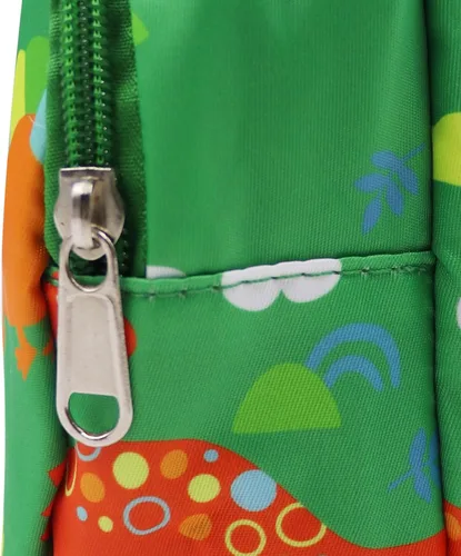 Vista 6 de ANKOMINA Bolso bandolera pequeño para niños, lindo bolso cruzado de dibujos animados, bolsa de hombro de unicornio dinosaurio para exteriores