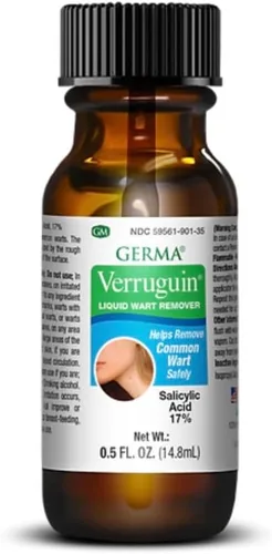 Vista 2 de Verruguin líquido removedor de verrugas ácido salicílico 17% Removedor De Verrugas (0.5 fl oz)