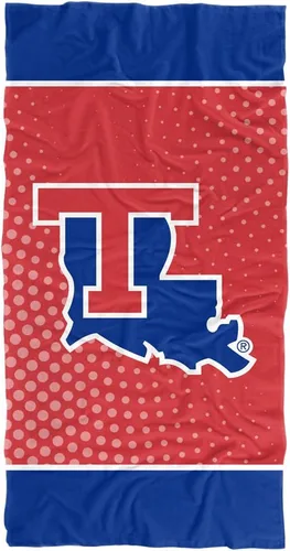 Vista 10 de LOGOVISION Manta Abilene Christian University, 30x60 Logo Dots CottonFront/PolyBackBeachTowel